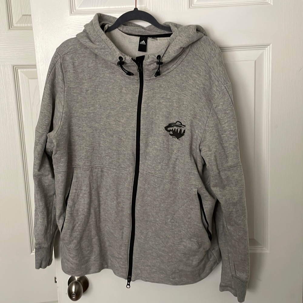 Large Adidas MN Wild zip up